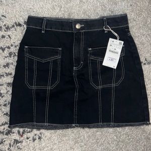 NWT Zara denim skirt
